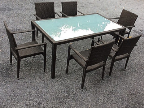 Teak Furniture Malaysia outdoor tables panama glasstop table s80