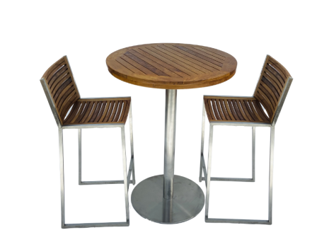 Teak Furniture Malaysia bar tables accura round bar table d90