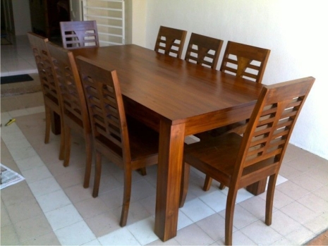Teak Furniture Malaysia indoor dining tables koorg dining table l180