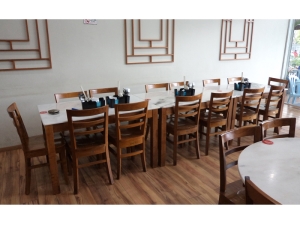 Teak Furniture Malaysia indoor dining tables koorg marbletop table l180