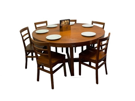 Teak Furniture Malaysia indoor dining tables misore dining table  d150