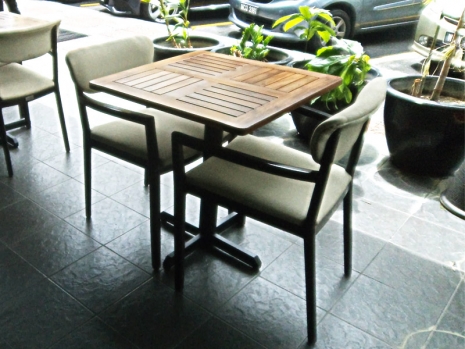 Teak Furniture Malaysia indoor dining chairs sophia arm chair