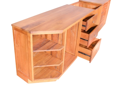 Teak Furniture Malaysia storage front bar outdoor kitchen