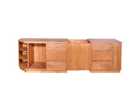 Teak Furniture Malaysia storage front bar outdoor kitchen