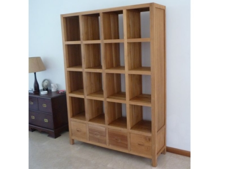 Teak Furniture Malaysia home office tiara bookshelf