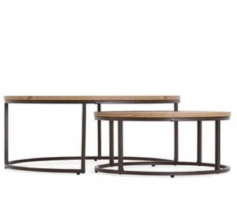 Teak Furniture Malaysia indoor coffee & side tables windsor twin coffee table