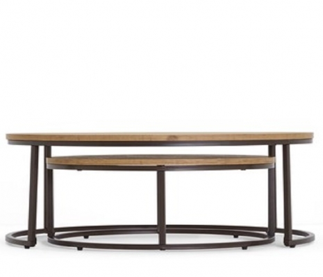 Teak Furniture Malaysia indoor coffee & side tables windsor twin coffee table