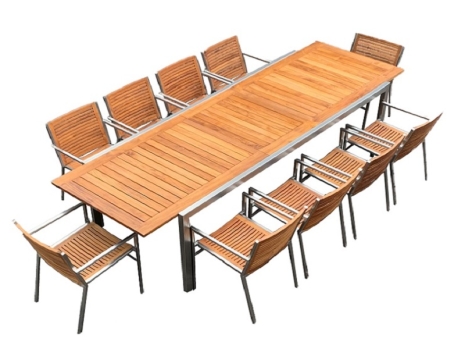 Teak Furniture Malaysia outdoor tables accura extension table l250