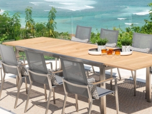 Teak Furniture Malaysia outdoor tables accura extension table l200/260