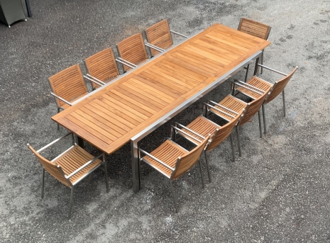 Teak Furniture Malaysia outdoor tables accura extension table l250/310