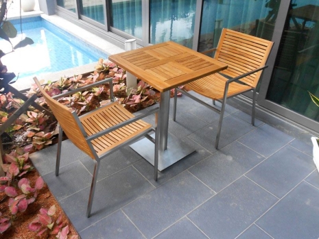 Teak Furniture Malaysia outdoor tables accura square dining table s60