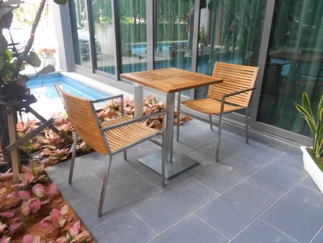Teak Furniture Malaysia outdoor tables accura square dining table s80