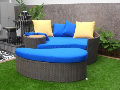 Teak Furniture Malaysia in/out sofa bali day bed