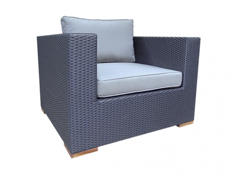 Teak Furniture Malaysia in/out sofa desaru sofa 1 seater