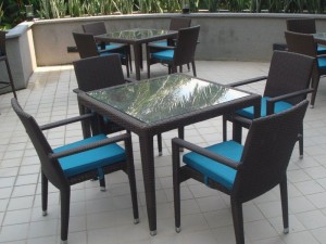 Teak Furniture Malaysia outdoor tables hawaii glasstop table l150