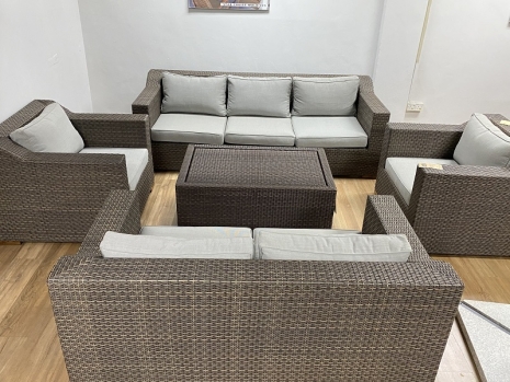 Teak Furniture Malaysia in/out sofa hawaii sofa 3 seater