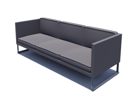 Teak Furniture Malaysia in/out sofa laguna 3 seater sofa