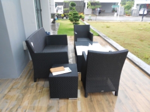 Teak Furniture Malaysia in/out sofa panama sofa 2 seater