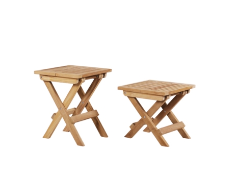 Teak Furniture Malaysia outdoor coffee & side tables tiara folding table short