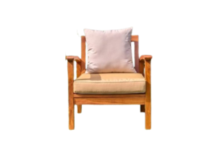 Teak Furniture Malaysia in/out sofa tiara sofa 1 seater