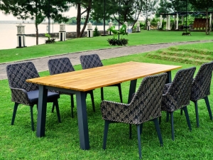 Teak Furniture Malaysia outdoor tables vibe dining table l 180