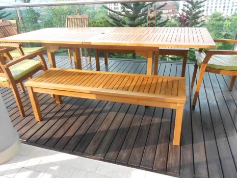 Teak Furniture Malaysia outdoor benches tiara bench